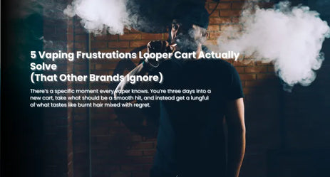 5 Vaping Frustrations Looper Carts Actually Solve (That Other Brands Ignore)