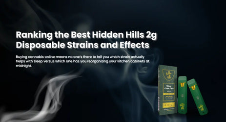 Ranking the Best Hidden Hills 2g Disposable Strains and Effects