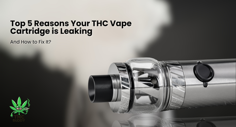Top 5 Reasons Your THC Vape Cartridge is Leaking, And How to Fix It?