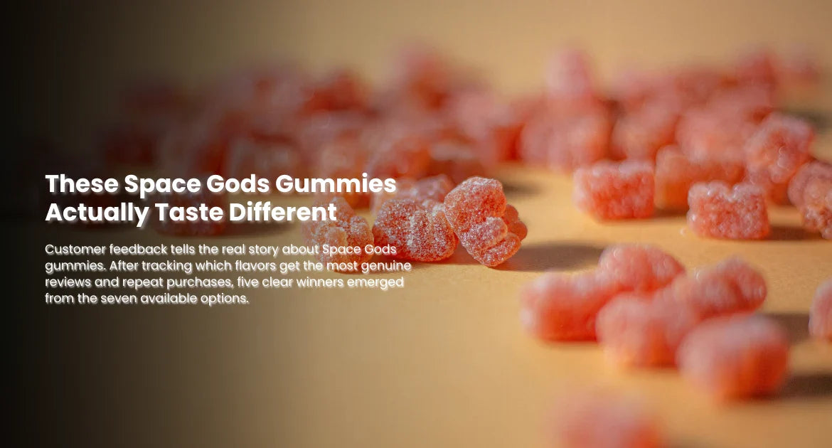 These Space Gods Gummies Actually Taste Different