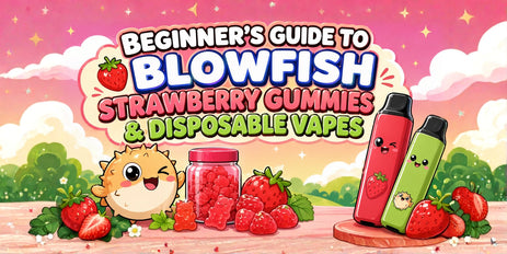 Beginner’s Guide to Blowfish Strawberry Gummies & Disposable Vapes