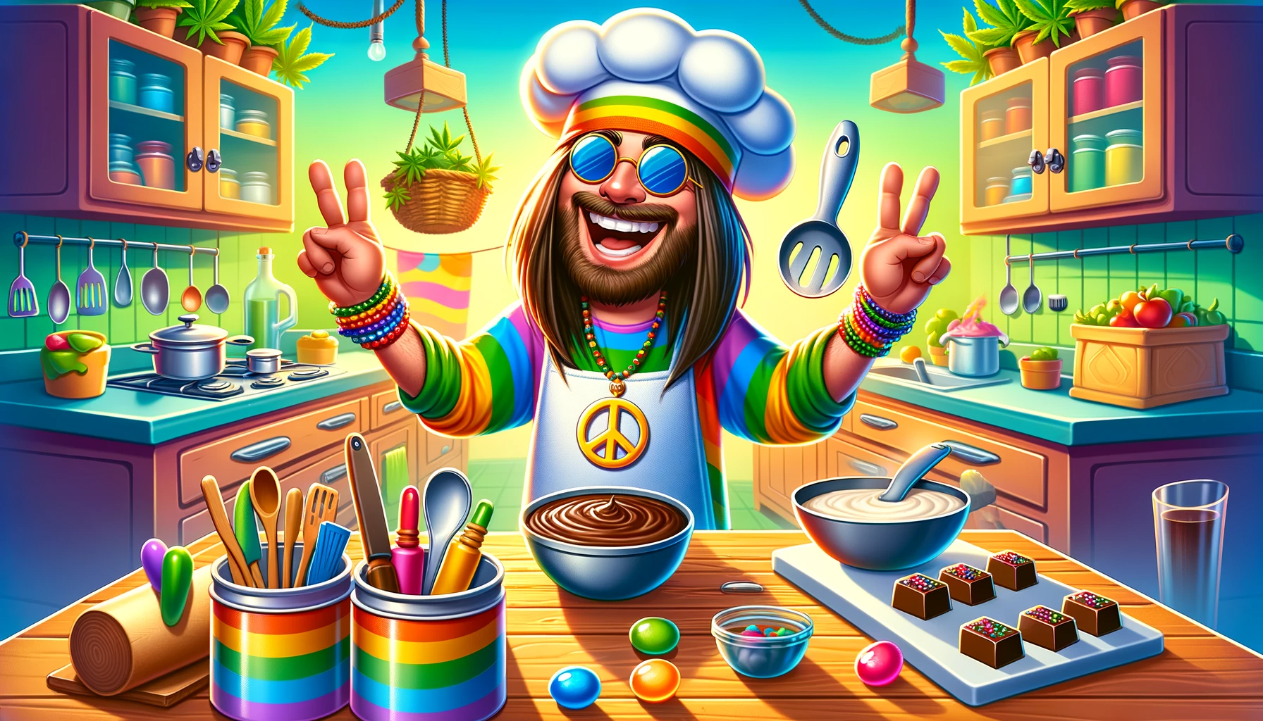 Indulge in Sweet Delights: Gummy-Infused Chocolate Mousse