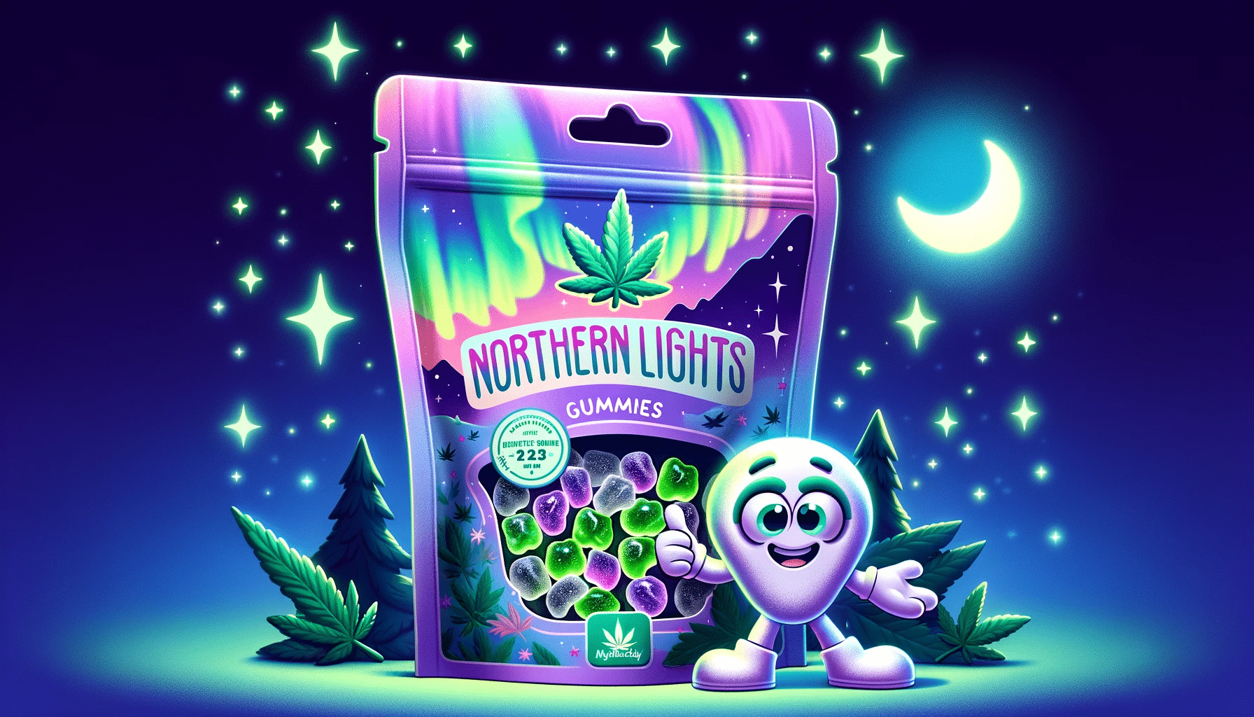 Light Up Your Senses with Northern Lights Gummies – Now on Sale!