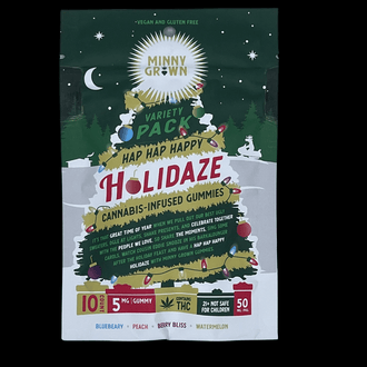 Minny Grown Holidaze Variety Pack THC Gummies