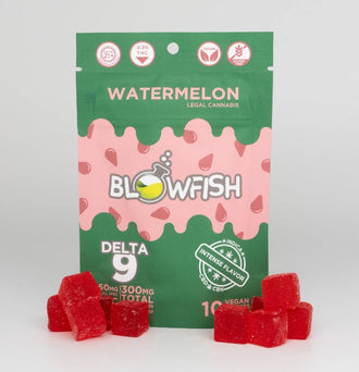 BLOWFISH WATERMELON DELTA 9 GUMMIES INDICA-SLEEP