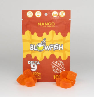BLOWFISH MANGO DELTA 9 GUMMIES SATIVA