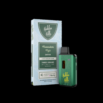 HIDDEN HILLS 3G LIVE SUGAR BAR DISPOSABLE FORSAKEN FUJI D9 THCP HTE