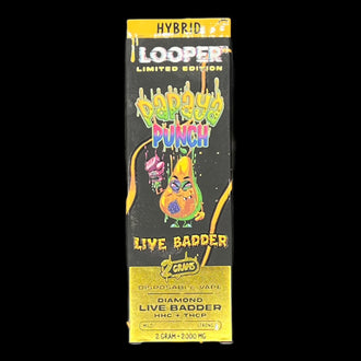 LOOPER Live Badder 2G Disposable Papaya Punch