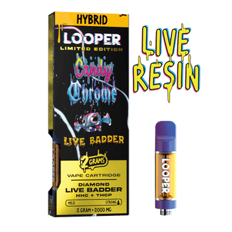 LOOPER LIVE BADDER 2G CARTRIDGE CANDY CHROME