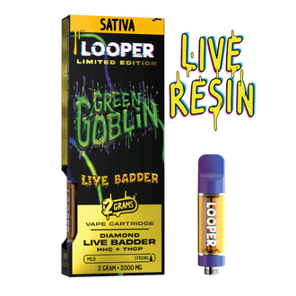 LOOPER LIVE BADDER 2G CARTRIDGE GREEN GOBLIN