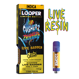 LOOPER LIVE BADDER 2G CARTRIDGE GUSHERZ X ZKITTLES