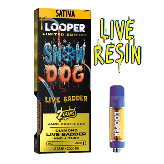 LOOPER LIVE BADDER 2G CARTRIDGE SNOW DOG