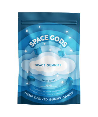 SPACE GODS SPACE GUMMIES WILD BERRY 10MG-10PK