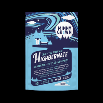 Minny Grown Hibernate THC Gummies Indica  The 