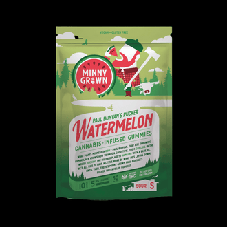Minny Grown Watermelon THC Gummies Sativa