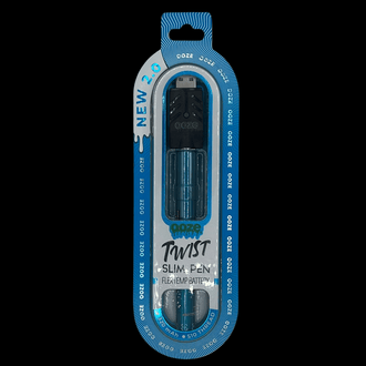 Preheatable twist on OOZE pen SAPPHIRE BLUE