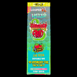 LOOPER Lifted Series Live Resin XL 3G Disposable Forbidden Fruit