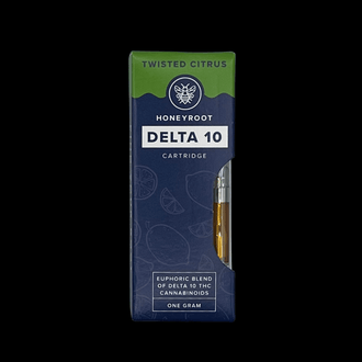 HONEYROOT 1G Delta 10 Cartridge Twisted Citrus Sativa