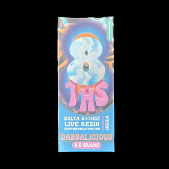 HONEYROOT 8THS LIVE RESIN 3.5g Delta 8+THCP Dabbalicious Live Resin Disposable Indica