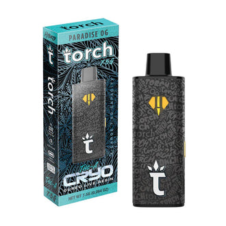 TORCH THC-A CRYO 7.5G CURED LIVE RESIN DISPOSABLE PARADISE OG-HYBRID