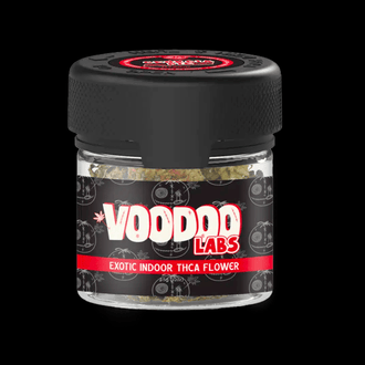 VOODOO LABS EXOTIC INDOOR THCA FLOWER BERRY PIE 3.5 GRAMS