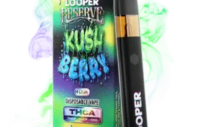 LOOPER RESERVE 1GRAM: KUSH BERRY STRAIN – INDICA