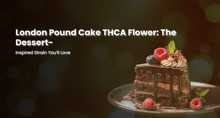 London Pound Cake THCA Flower: The Dessert-Inspired Strain You’ll Love